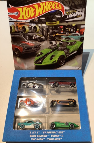 2022 Hot Wheels Legends Tour 6-Pack