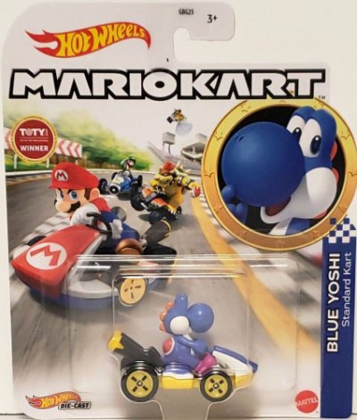 Blue Yoshi Standard Kart