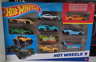 Hot Wheels 9-Pack