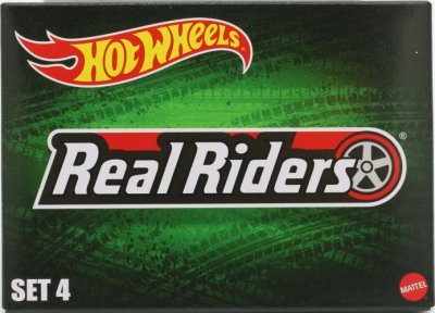 Hot Wheels Real Riders Set 4