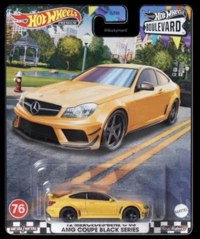 12 Mercedes-Benz C63 AMG Coupe Black Series