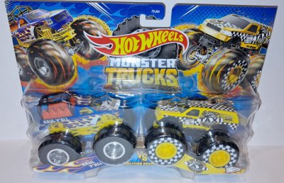 Haul Y'All vs Hot Wheels Taxi Monster Trucks