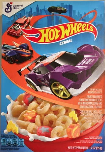 Hot Wheels Cereal