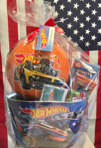Hot Wheels Easter Basket