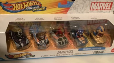 Hot Wheels RacerVerse - Marvel 5-Pack