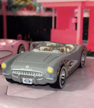 Ken Custom Silver 1956 Corvette