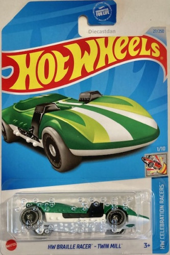 HW Braille Racer - Twin Mill