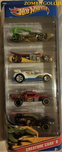 Creature Cars 5-Pack