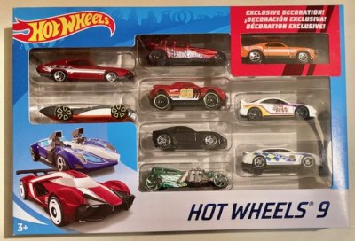 Hot Wheels 9-Pack
