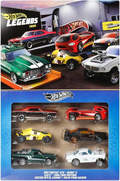 2025 Hot Wheels Legends Tour 6-Pack