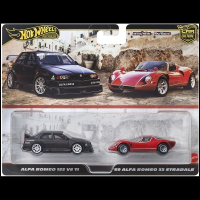 Alfa Romeo 155 V6 Ti & 69 Alfa Romeo 33 Stradale