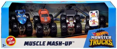 Monster Trucks - Muscle Mash-Up 4-Pack