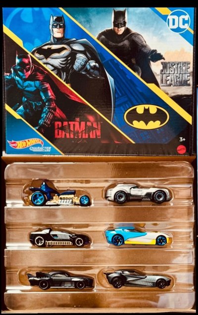 Character Cars - Batman 6-Pack