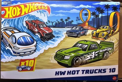 HW Hot Trucks 10-Pack