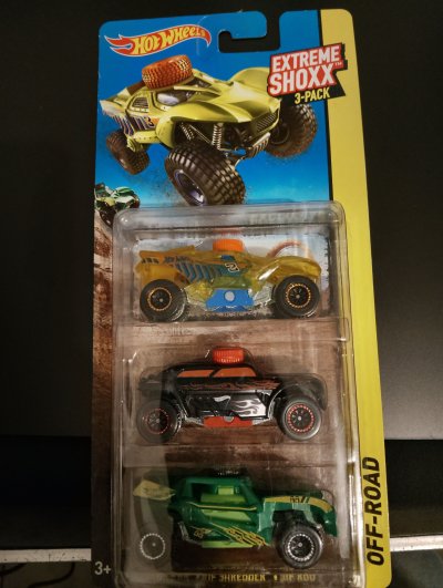HW Off-Road - Extreme Shoxx 3-Pack