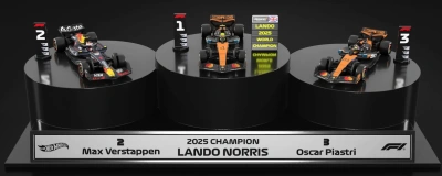 2025 Formula 1 Podium Set