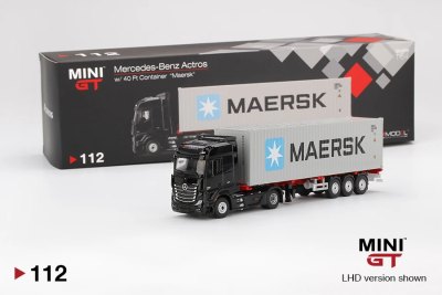 Mercedes-Benz Actros With 40 Ft Container