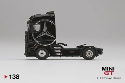 Mercedes-Benz Actros Black w/ Silver Mercedes Logo