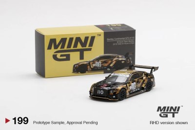 Bentley Continental GT3 #110 M-Sport Team Bentley 2019 Total 24 Hours of Spa