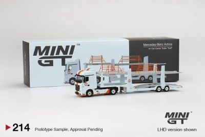 Mercedes-Benz Actros w/ Car Carrier Trailer "Gulf"