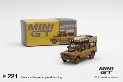 Land Rover Defender 110 Team UK 1989 Camel Trophy Winner Dirty Version