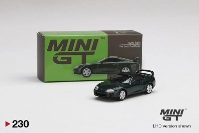 Toyota Supra Dark Green Pearl Metallic