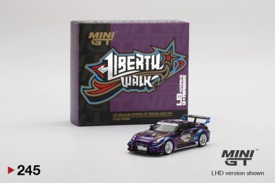 LB-Silhouette Works GT Nissan 35GT-RR Ver. 1 "Purple Metallic"