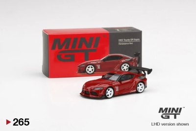 HKS Toyota GR Supra Renaissance Red