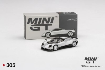 Pagani Zonda F Silver
