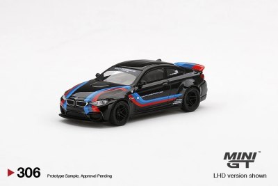LB★WORKS BMW M4 Black W/ M Stripe