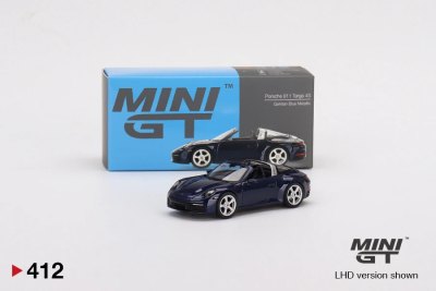 Porsche 911 Targa 4S Gentian Blue Metallic