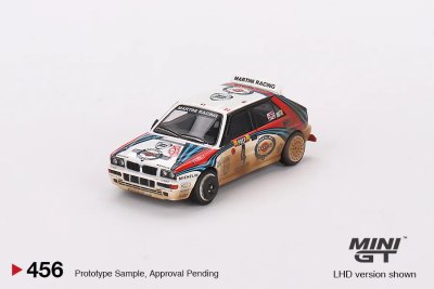 Lancia Delta HF Integrale Evoluzione 1992 Rally Monte Carlo Winner #4 Dirty Version