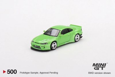Nissan Silvia (S15) Rocket Bunny Green