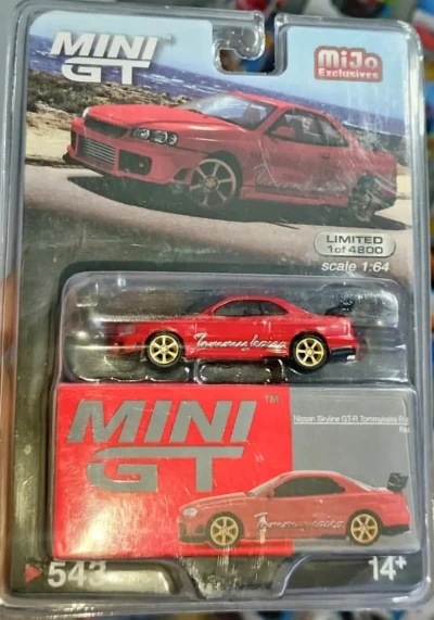 Nissan GT-R R34 Tommykaira R RZ Edition Red