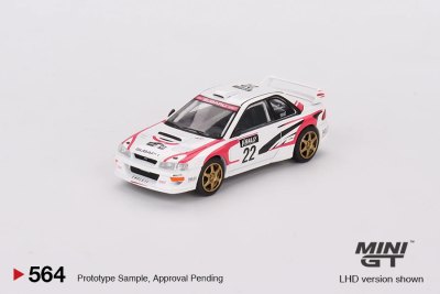 Subaru Impreza WRC98 1999 Rally Tour de Corse #22