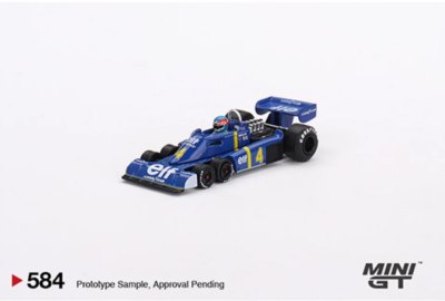 Tyrell P34 #4 Patrick Depailler 1976 Swedish GP 2nd Place
