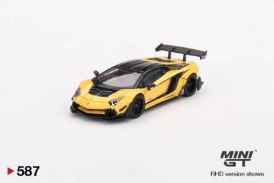 LB★WORKS Lamborghini Aventador Limited Edition Yellow 2023 HK ToyCar Salon Exclusive