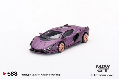 Lamborghini Sián FKP 37 Matte Viola SE30 HK Exclusive