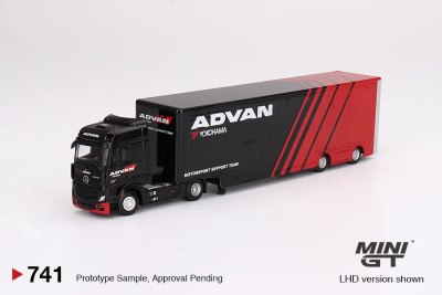 Mercedes-Benz Actros w/ Racing Transporter ADVAN