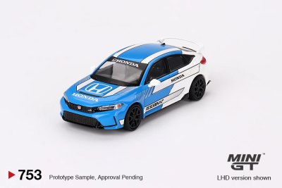 Honda Civic Type R #3 2023 Pace Car Blue