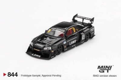 Nissan LB-ER34 Super Silhouette Skyline Black