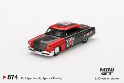 Lincoln Capri 1954 "Shadow Puppet" MINI GT X Mizu Diecast