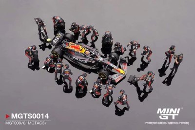Oracle Red Bull Racing RB19 #1 Max Verstappen F1 2023 Japanese Grand Prix Pit Crew Set