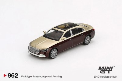 Maybach S680  / Dark Red Metallic
