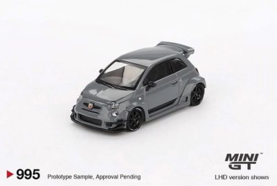 Abarth 595 LB-WORKS x Abas Works Grey