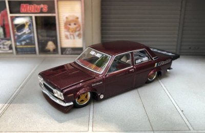 Datsun 510 Pro Street GReddy Black Limited