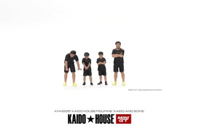 KaidoHouse 1/64 Figurine: Kaido & Sons