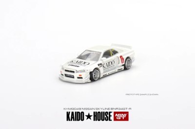 Nissan Skyline GT-R (R34) Kaido Works White