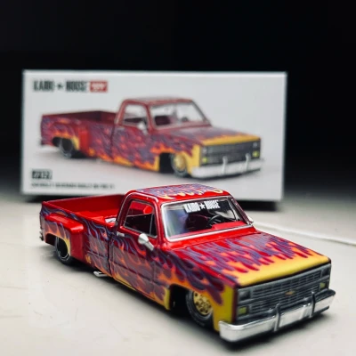 Chevrolet Silverado Dually On Fire V1