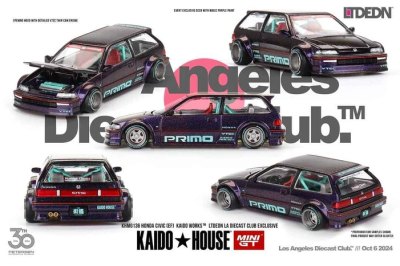 Honda Civic (EF) Kaido Works LTDEDN (LA Diecast Club Exclusive)